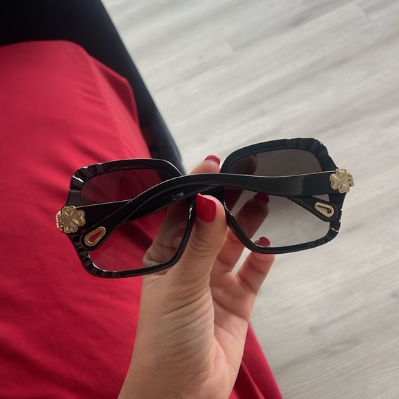 Chloe clover oversized sunglasses - Picture 6 of 12